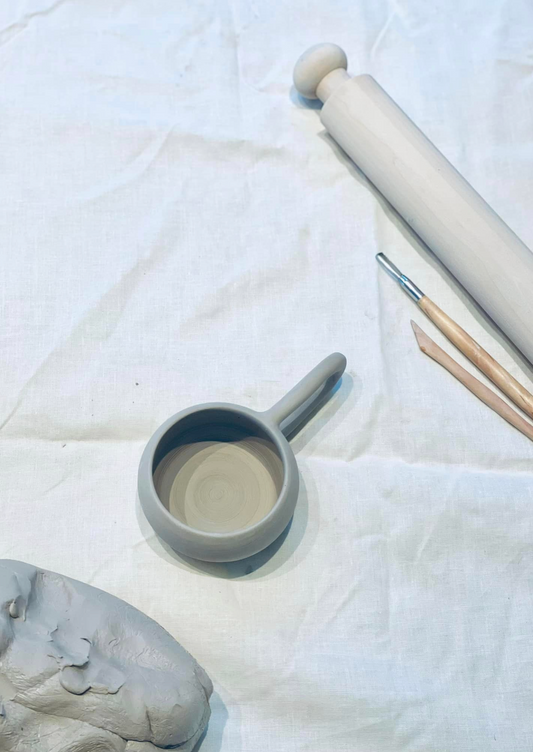 Første bekjentskap med leire. Januar 2026